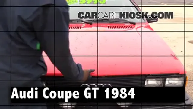 1984 Audi Coupe 2.2L 5 Cyl. Review